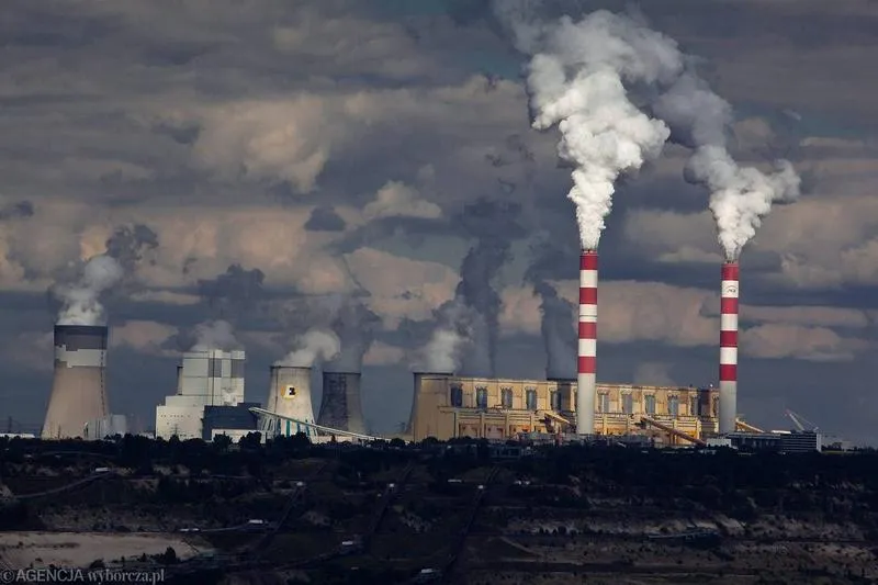 Działanie elektrowni węglowej