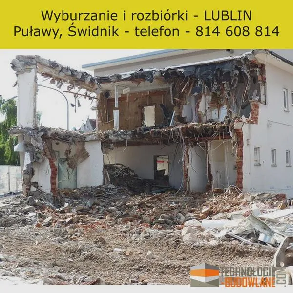 Koszt wyburzenia domu