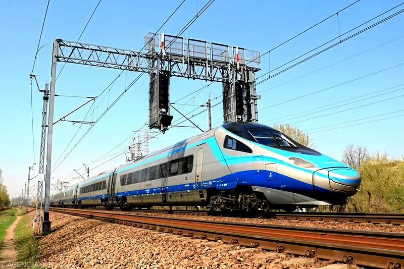 Maksymalne prędkości Pendolino